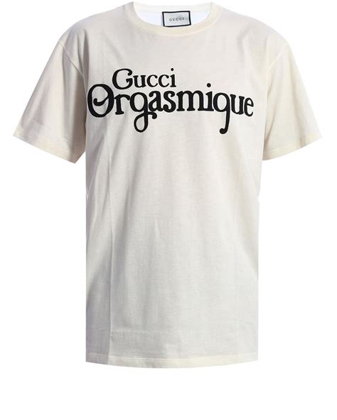 gucci orgasmique tee|gucci t shirts for men.